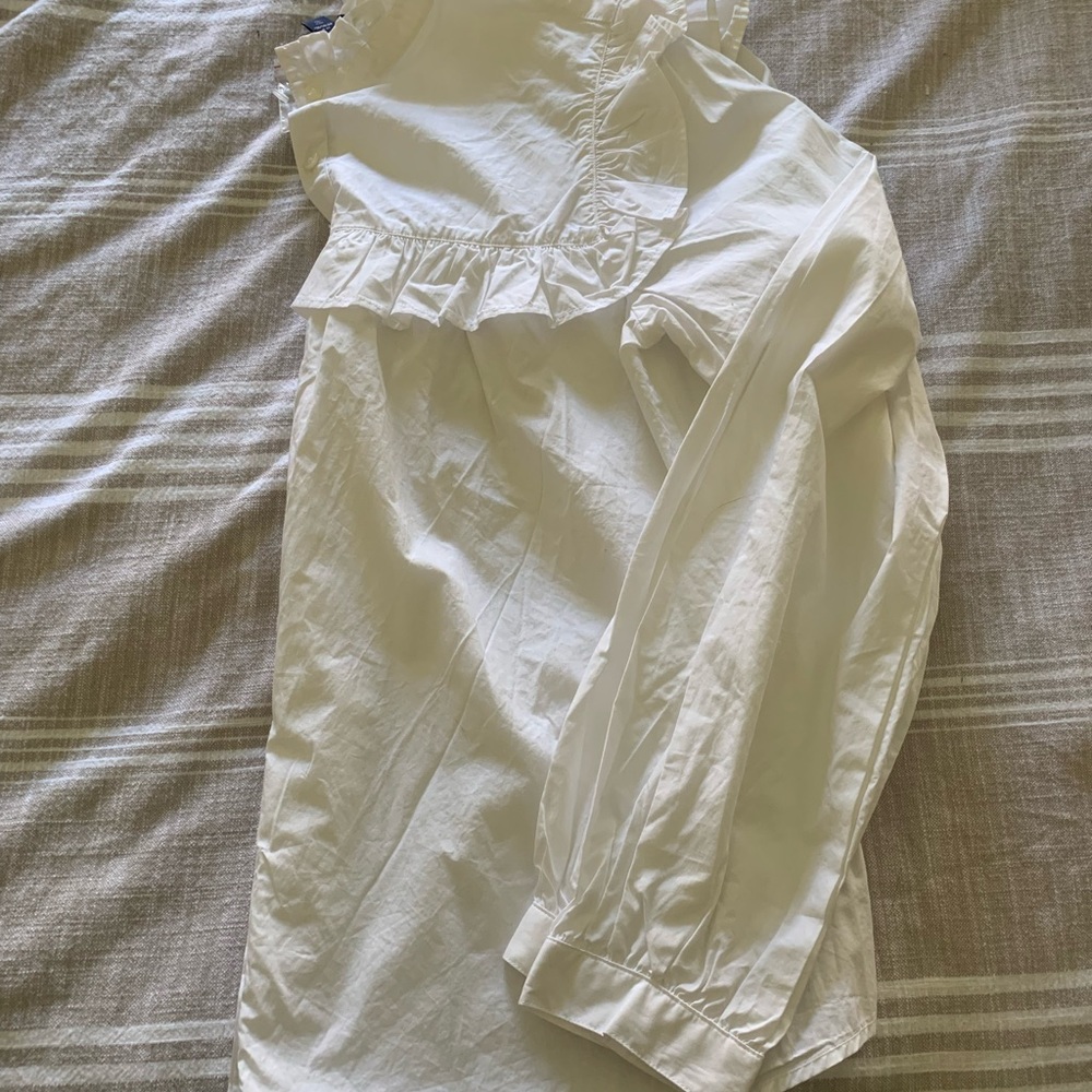 Gap Button Down Blouse, Never Worn. 100% Cotton. - image 2